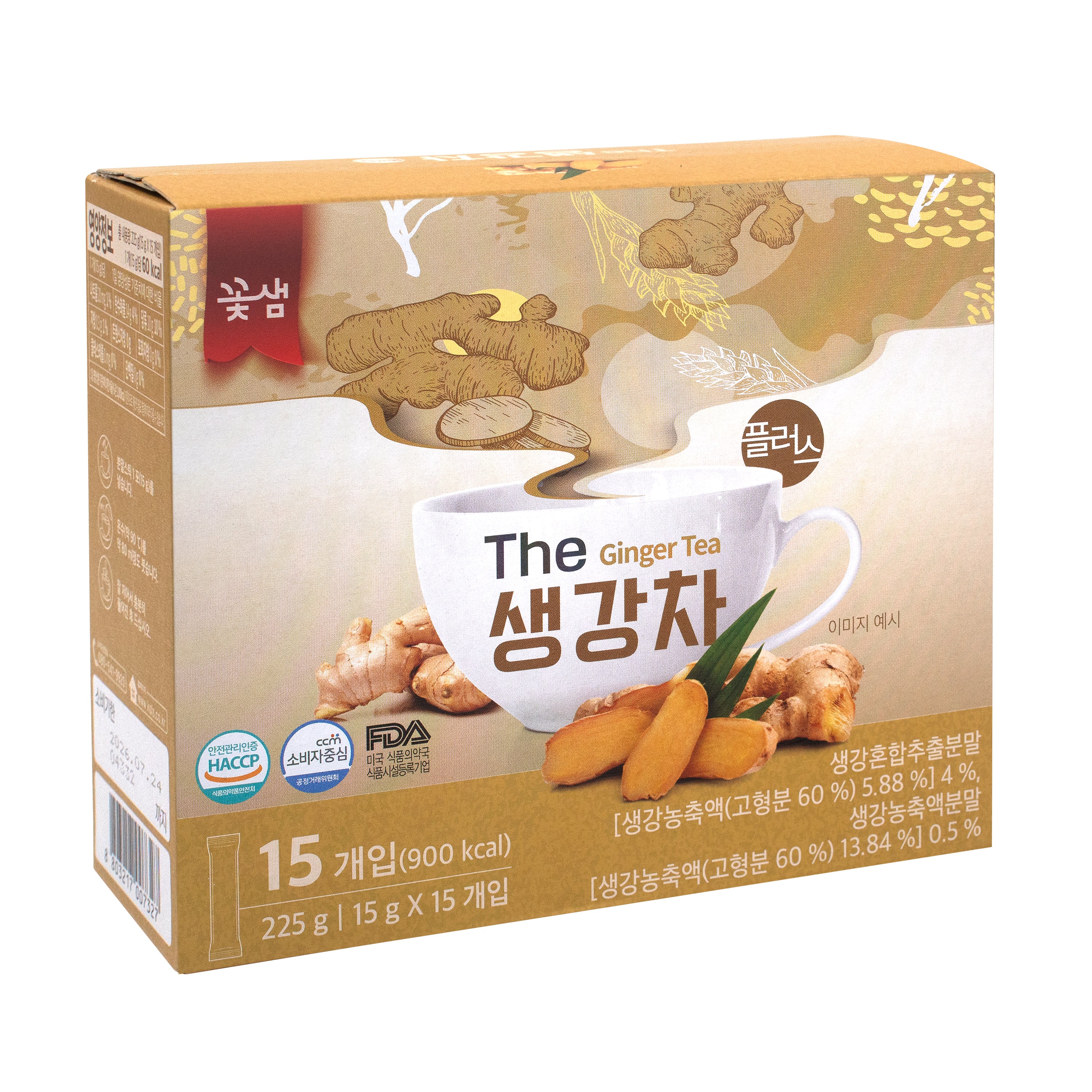 Ginger Tea — Korean Ginger Tea Powder – Angle2