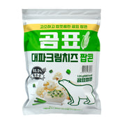 Green Onion Cream Cheese Popcorn — Green Onion Cream Cheese Flavored Popcorn – Front