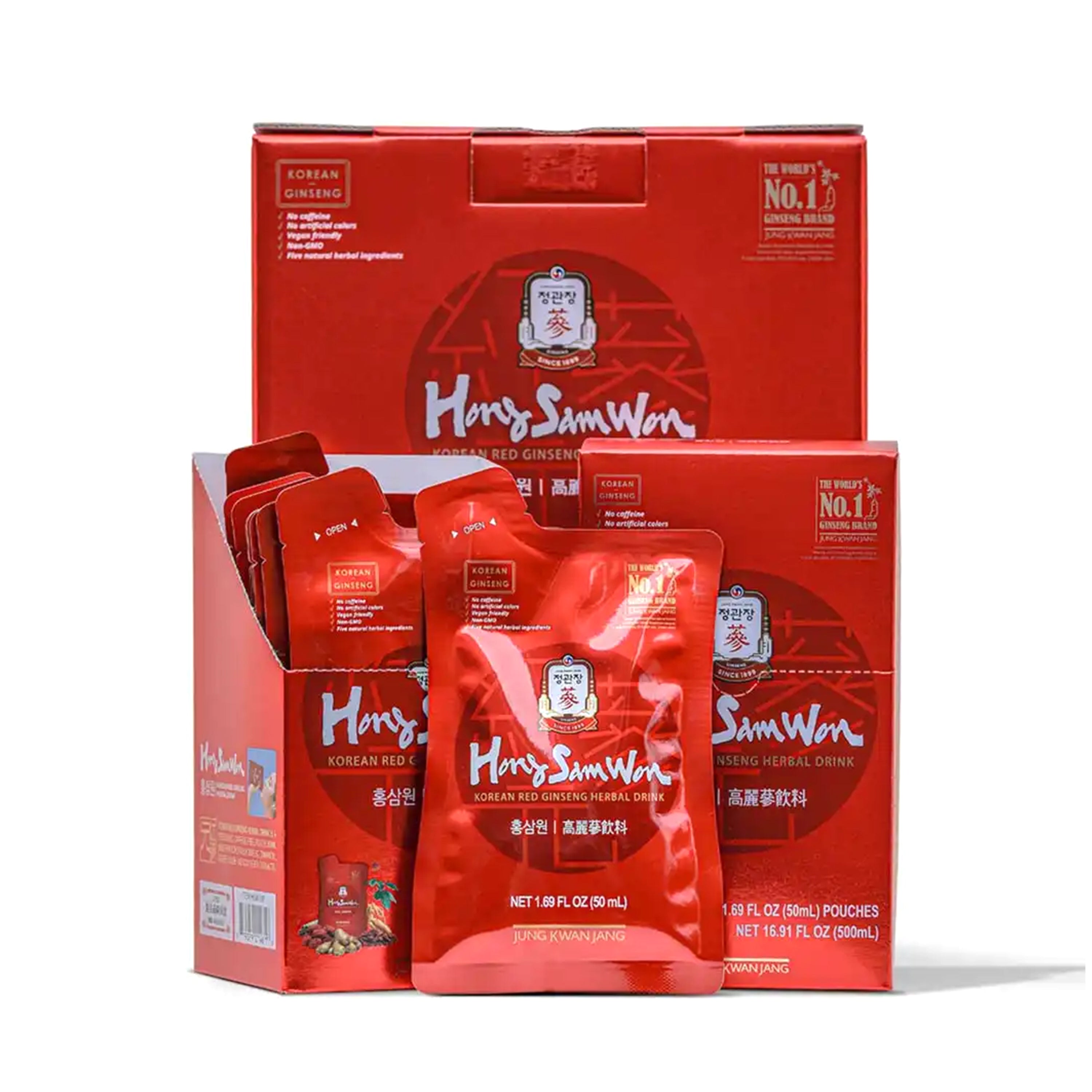 HongSamWon — Korean Red Ginseng Tonic Drink