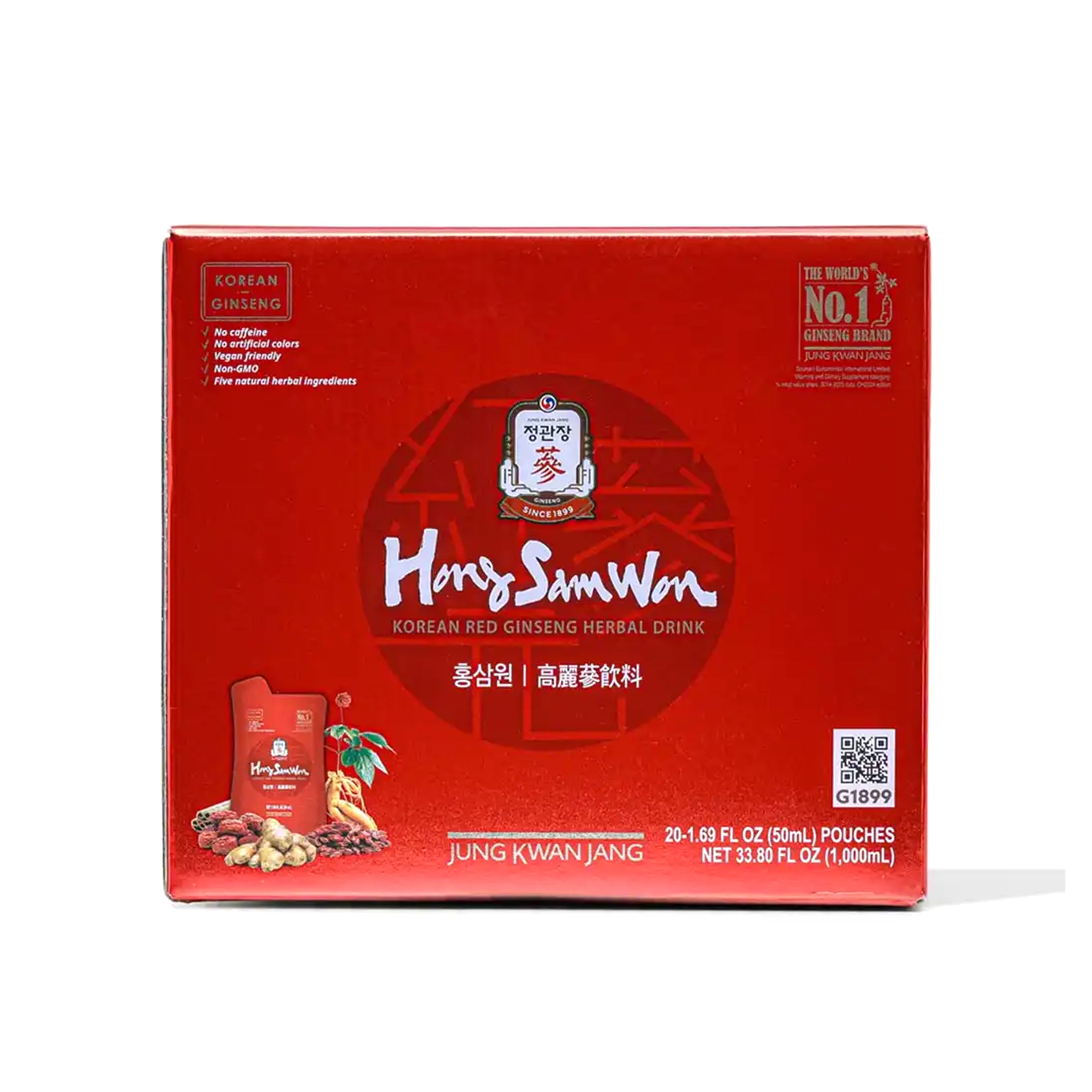 HongSamWon — Korean Red Ginseng Tonic Drink