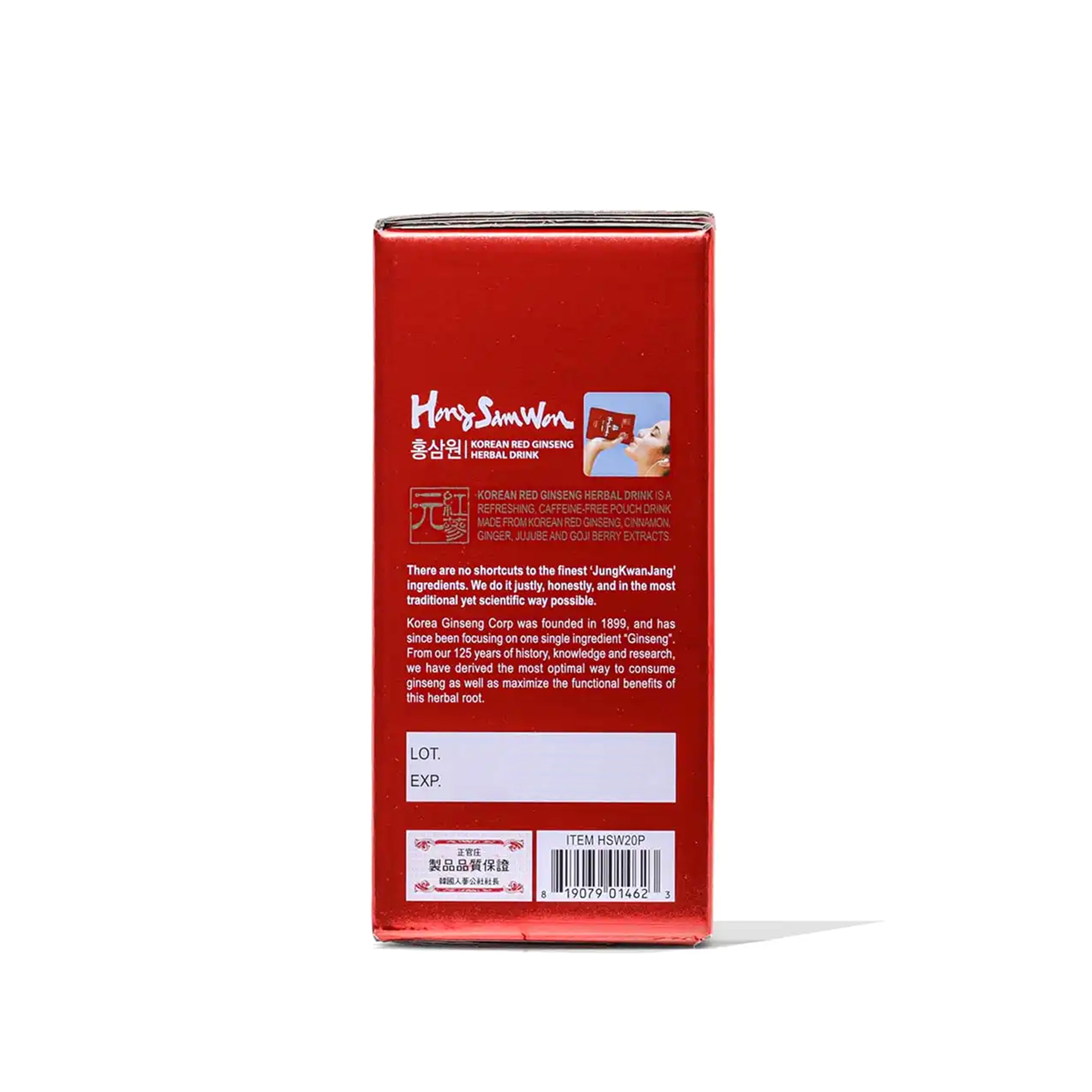 HongSamWon — Korean Red Ginseng Tonic Drink