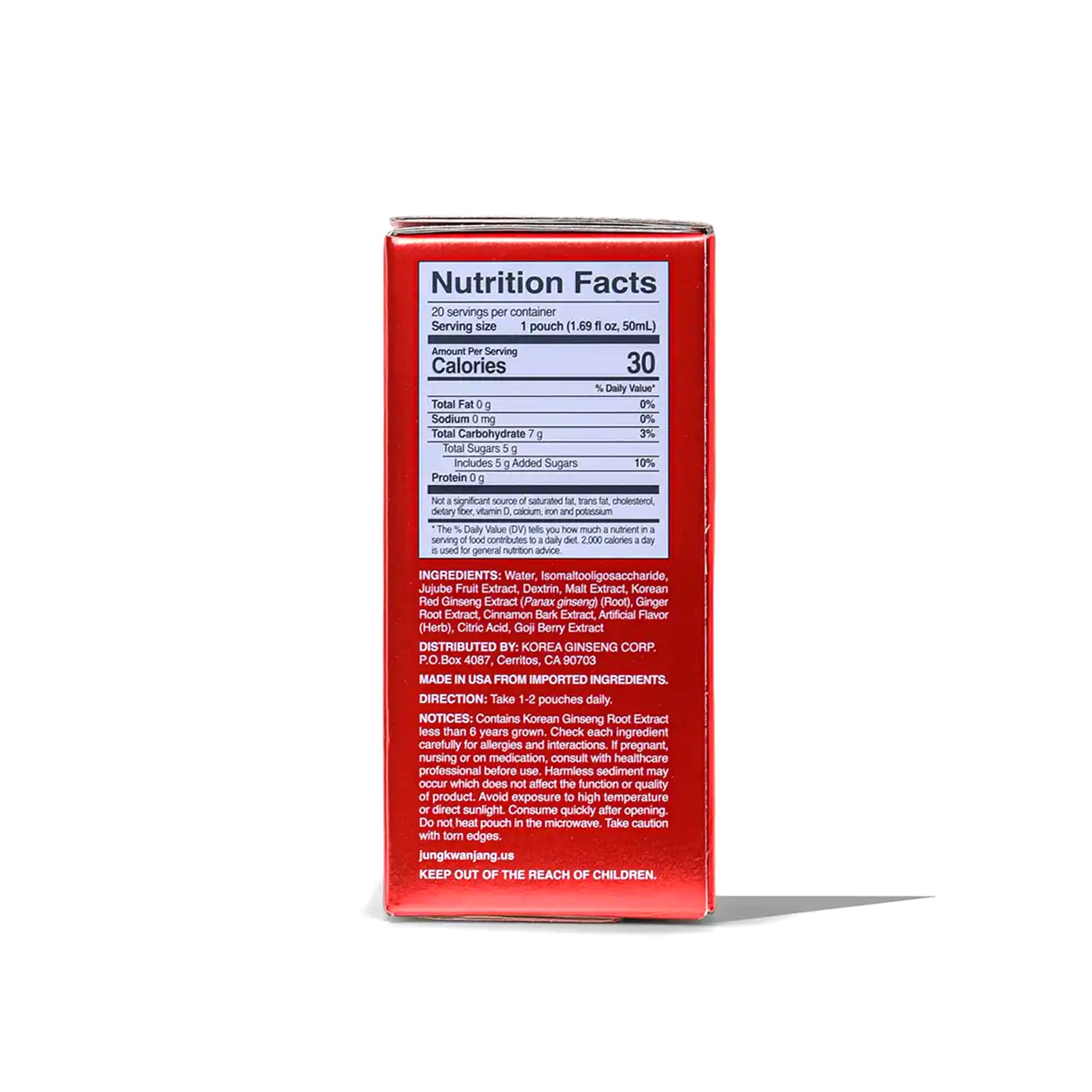 HongSamWon — Korean Red Ginseng Tonic Drink