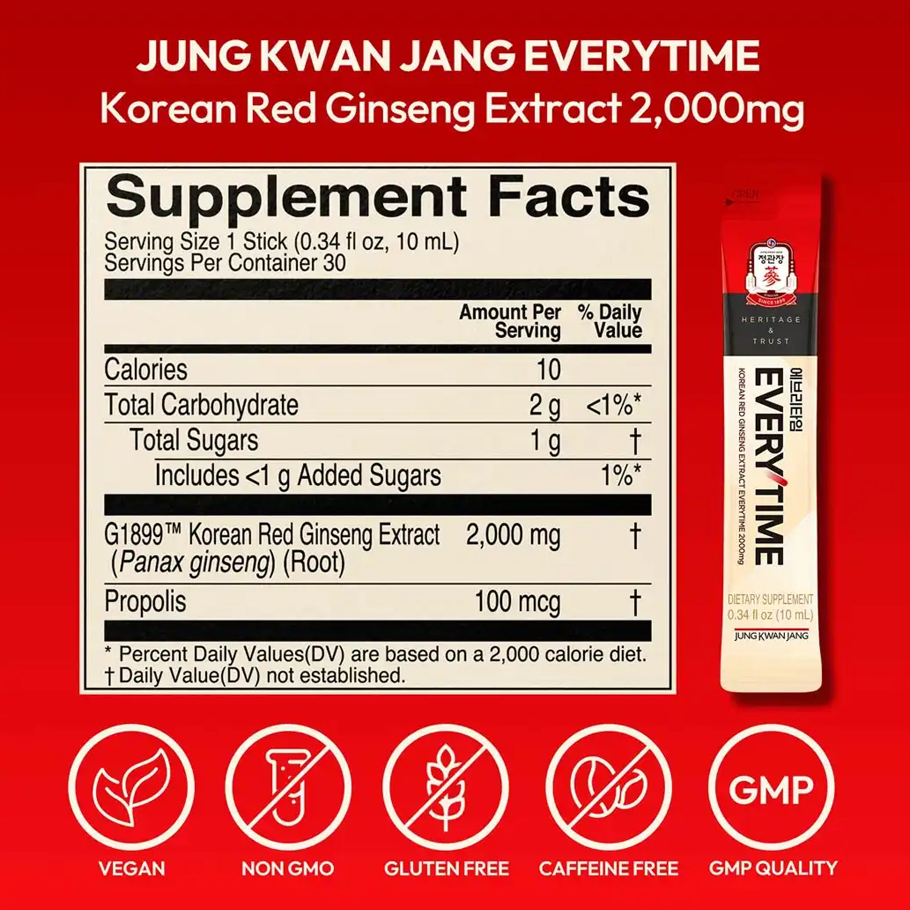 Everytime — Korean Red Ginseng Extract Liquid Stick