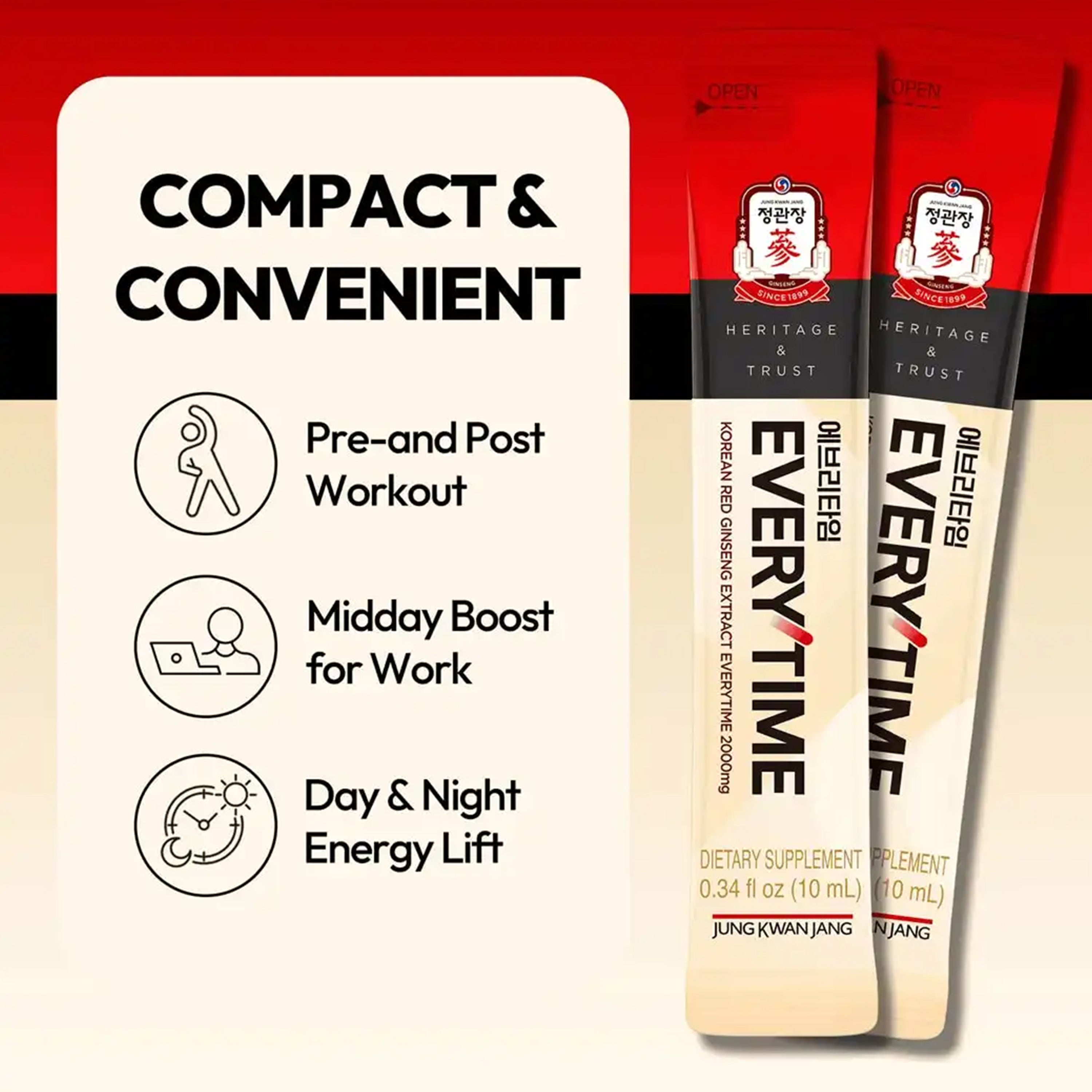 Everytime — Korean Red Ginseng Extract Liquid Stick