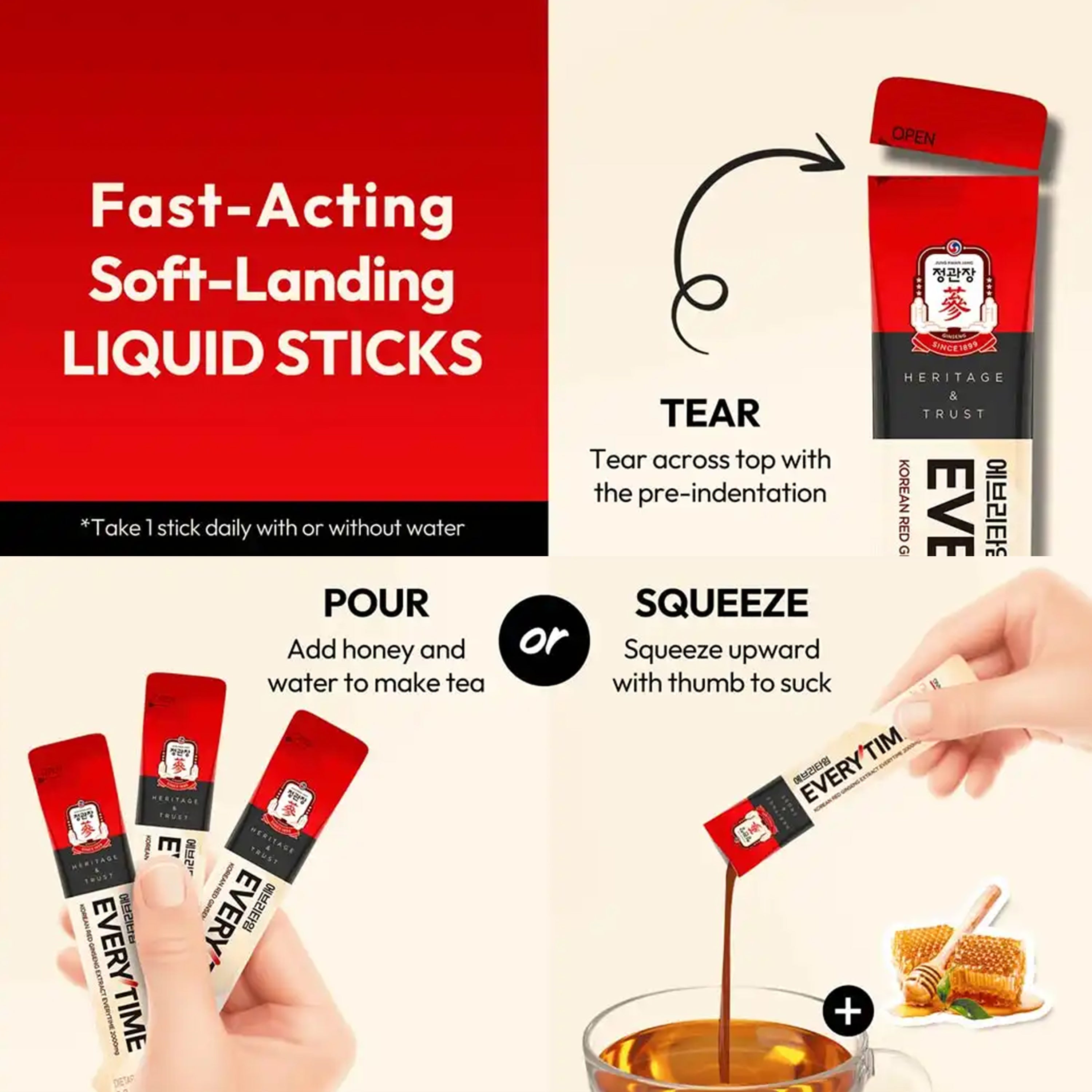Everytime — Korean Red Ginseng Extract Liquid Stick