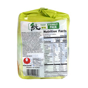 Soon Veggie Noodle — Vegetable Instant Noodle Multipack — back of the family pack with Nutrition Facts