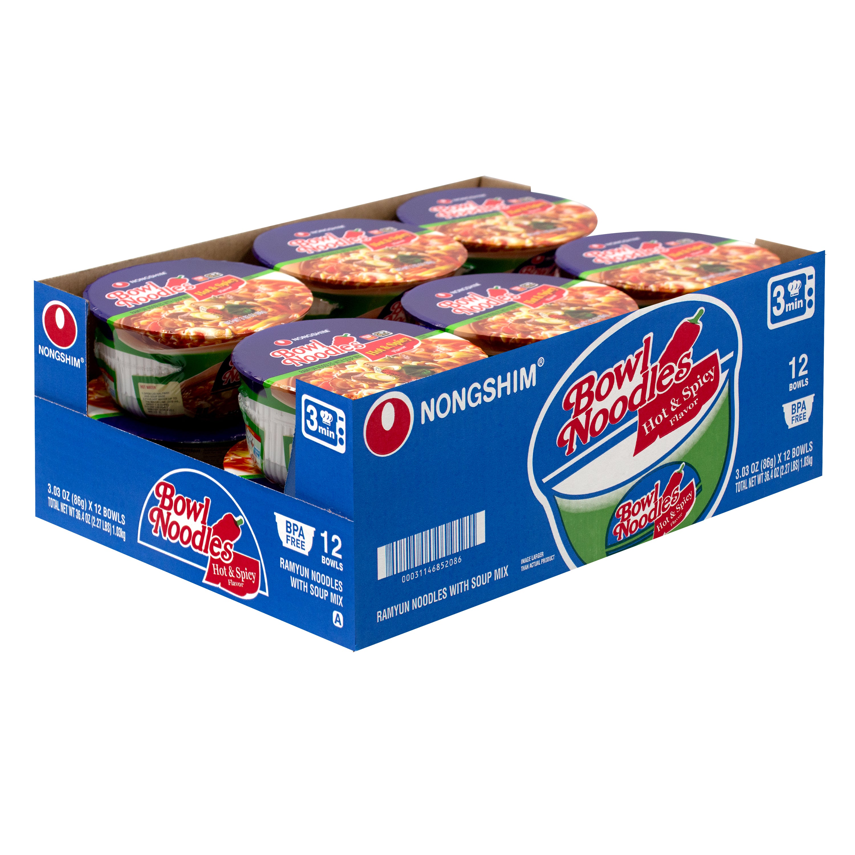Bowl Noodle — Hot & Spicy – Box