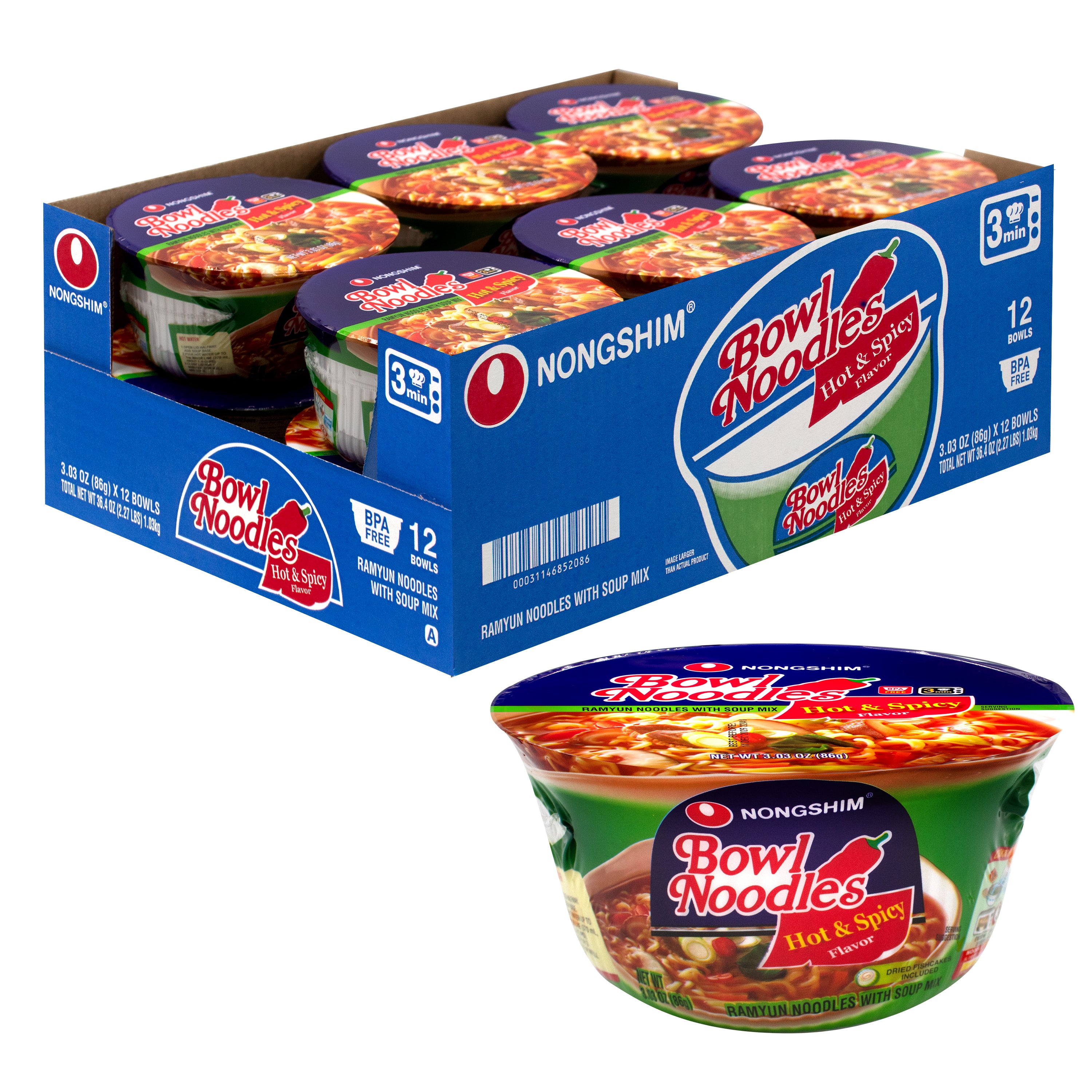 Bowl Noodle — Hot & Spicy – Main