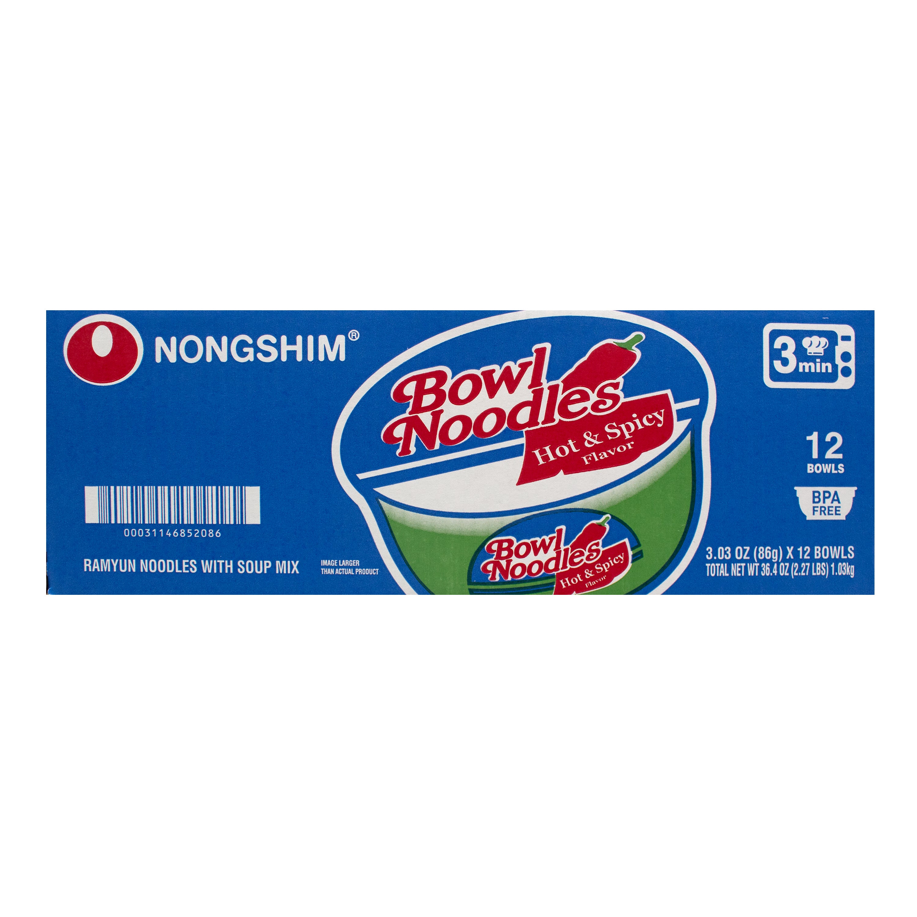 Bowl Noodle — Hot & Spicy – Side2