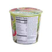 Cup Noodle-Soon Kimchi/6P — cup showing the Nutrition Facts panel