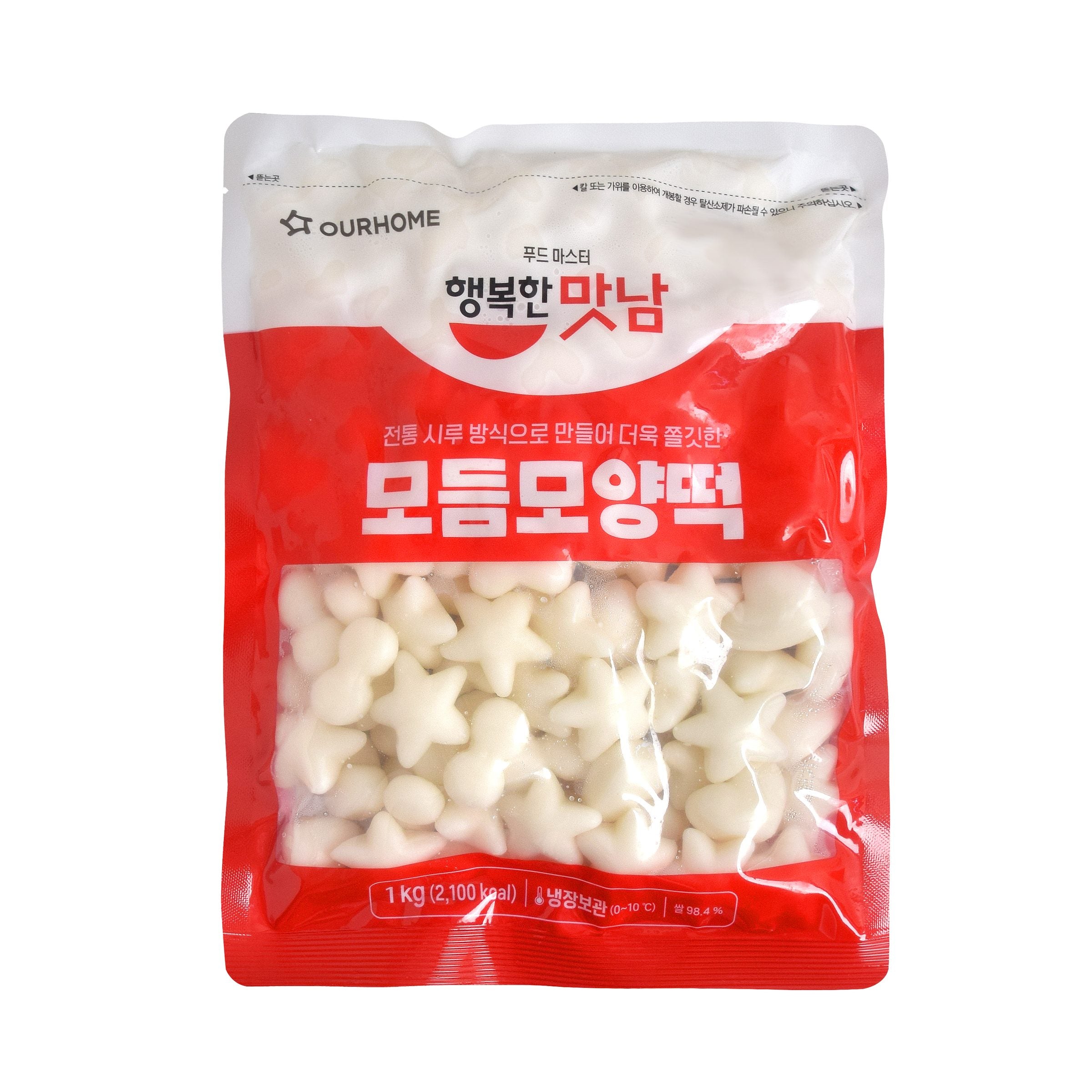 Rice Cake-Assorted Shapes (2.2 LBS) – Front