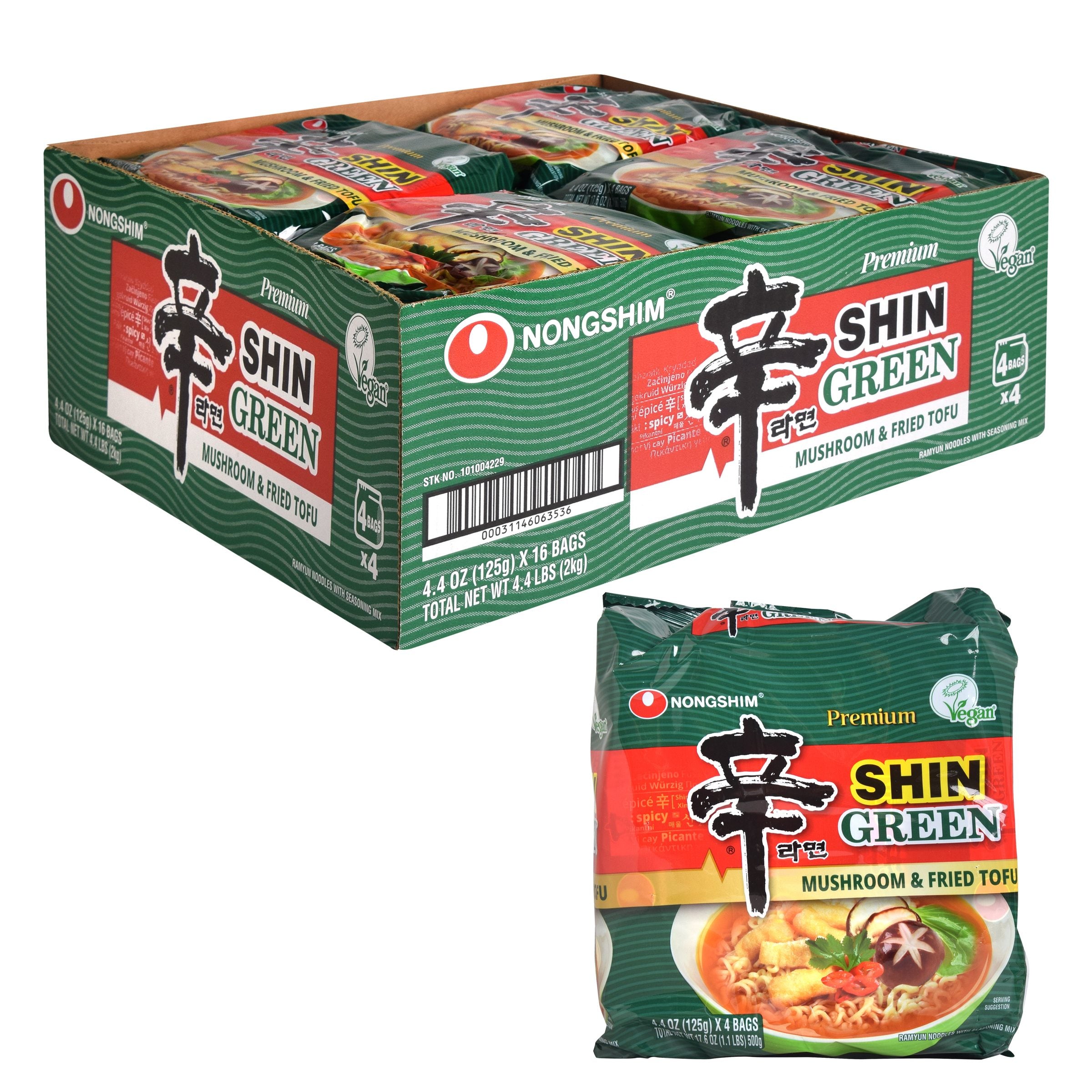 Shin Ramyun-Multi/Green – Front