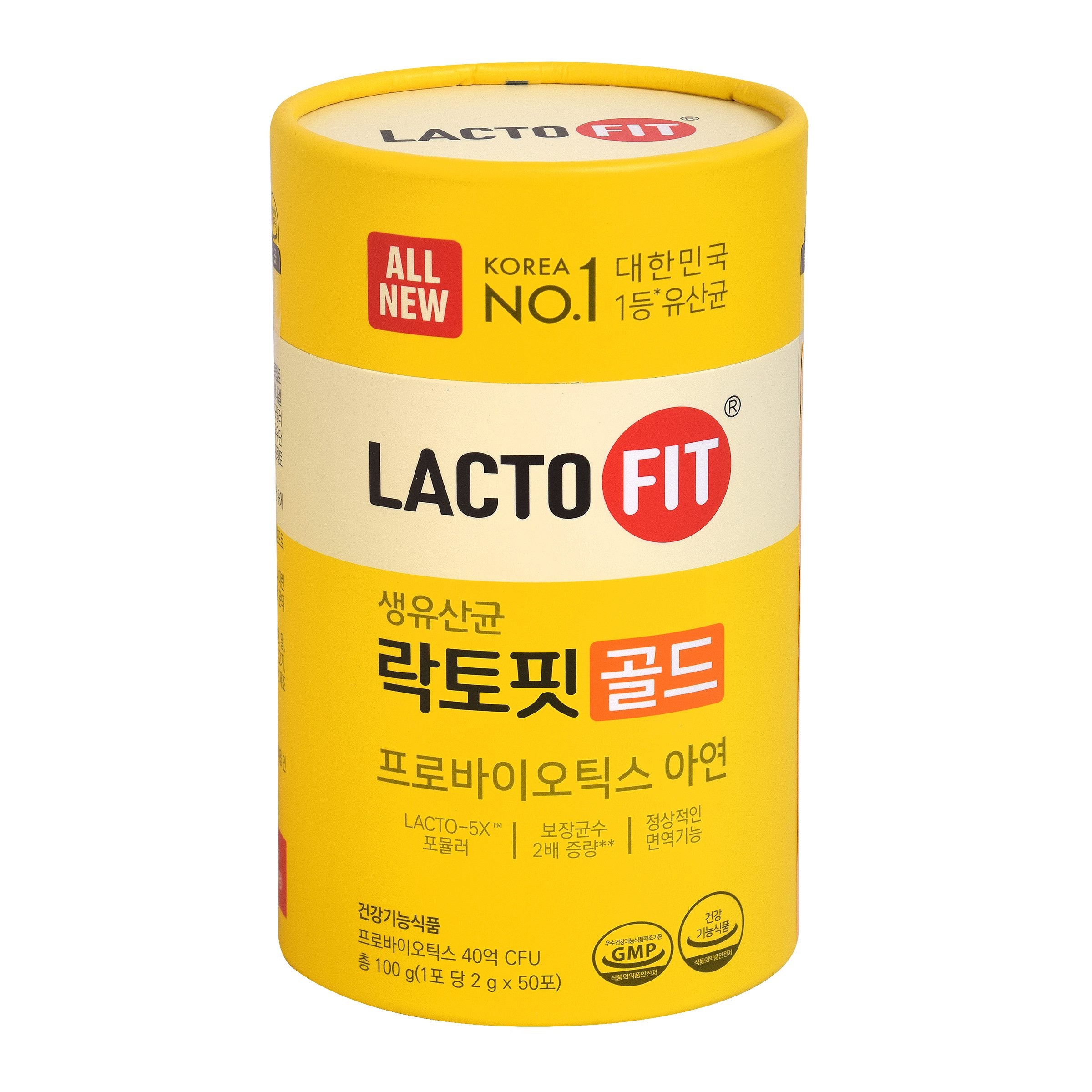 Lacto-Fit Gold — Probiotic Powder – Front