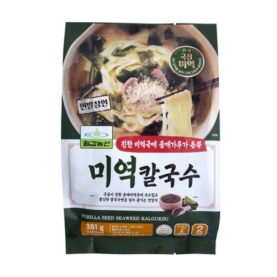Kalguksu — Seaweed Knife-Cut Noodle – Front
