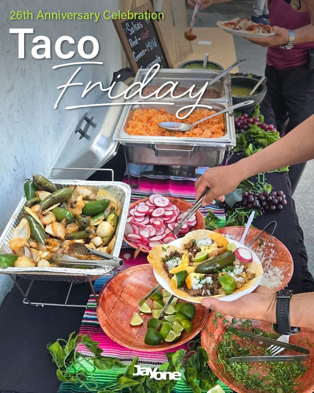 Taco Friday: Celebrating 26 Years as a Team